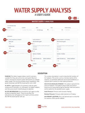 Water Supply Guide PDF Preview